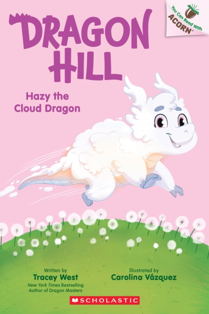 Coperta cărții 'Hazy the Cloud Dragon: An Acorn Book (Dragon Hill #3) - Tracey West'