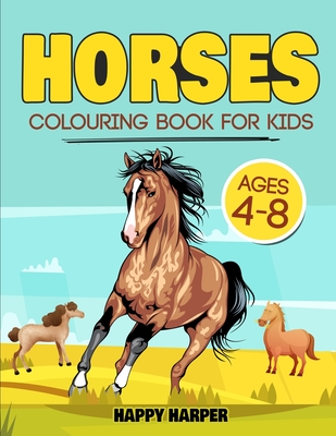 Horses Colouring Book - Harper Hall