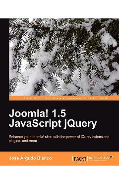 Coperta cărții 'Joomla! 1.5 JavaScript Jquery - Jose Argudo Blanco'