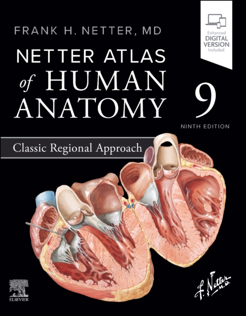 Coperta cărții 'Netter Atlas of Human Anatomy: Classic Regional Approach - Frank H. Netter'