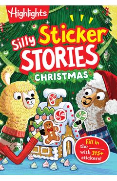 Coperta cărții 'Silly Sticker Stories: Christmas -'