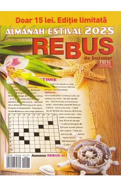 Coperta cărții 'Almanah Rebus de buzunar estival 2025'