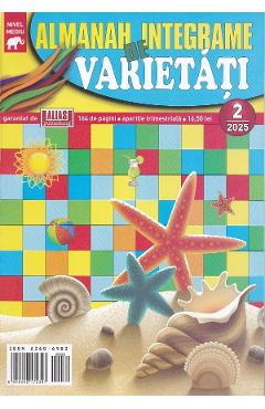 Coperta cărții 'Almanah integrame de varietăți Nr.2 din 2025'
