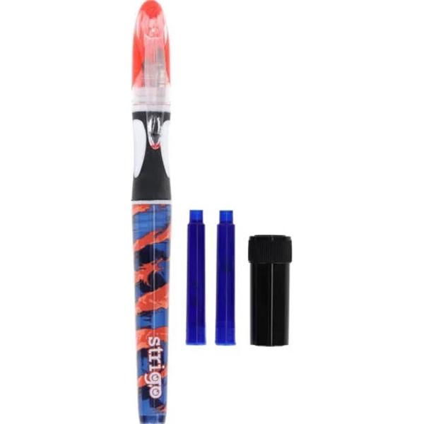 Set stilou cerneala cu stergere + 2 rezerve + dispozitiv curatare. Dragon