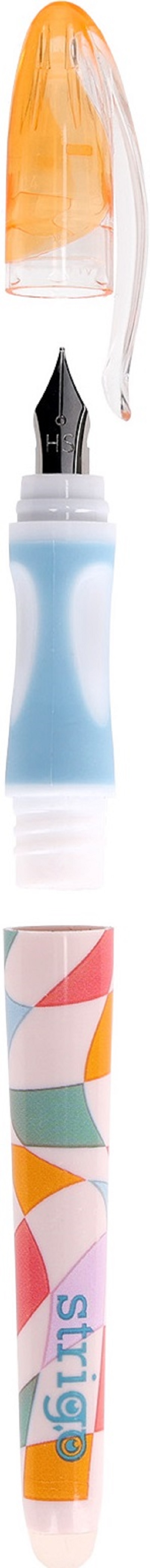 Set stilou cerneala cu stergere + 2 rezerve + dispozitiv curatare. Retro