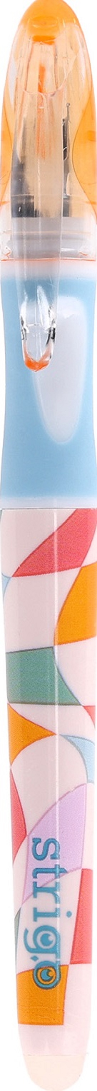 Set stilou cerneala cu stergere + 2 rezerve + dispozitiv curatare. Retro