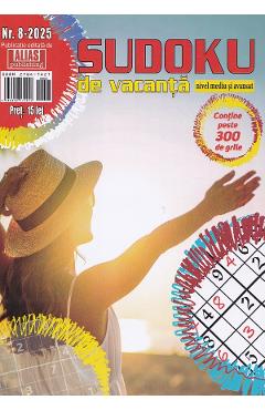 Coperta cărții 'Sudoku de vacanță Nr.8 din 2025'