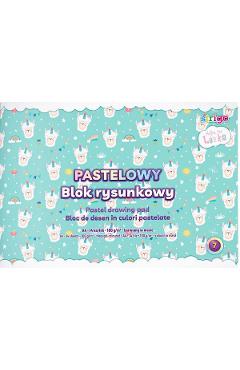 Imaginea produsului 'Bloc desen culori pastel A4'