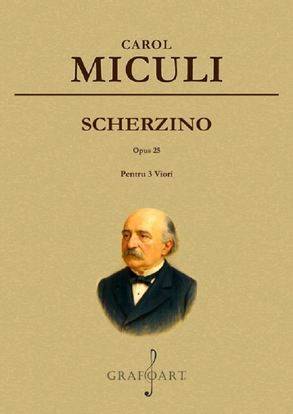 Scherzino. Opus 25 pentru 3 Viori - Carol Miculi