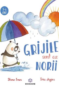 Coperta cărții 'Grijile sunt ca norii - Shona Innes'
