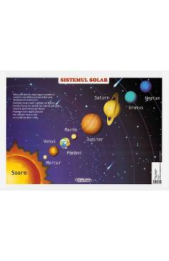 Coperta cărții 'Planșa. Sistemul solar'