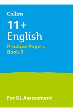 Coperta cărții '11+ English Practice Papers Book 3 -'