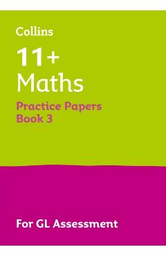 Coperta cărții '11+ Maths Practice Papers Book 3 -'