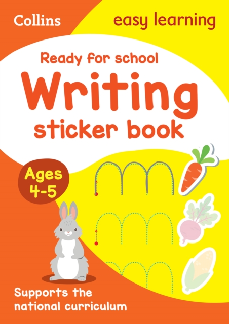 Ready for school: writing Sticker Book Ages 4-5 - 