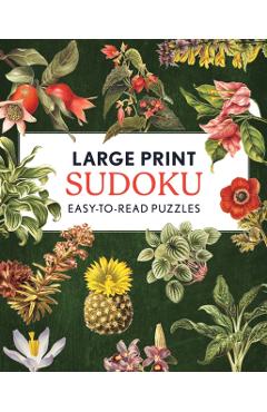 Coperta cărții 'Large Print Sudoku -'