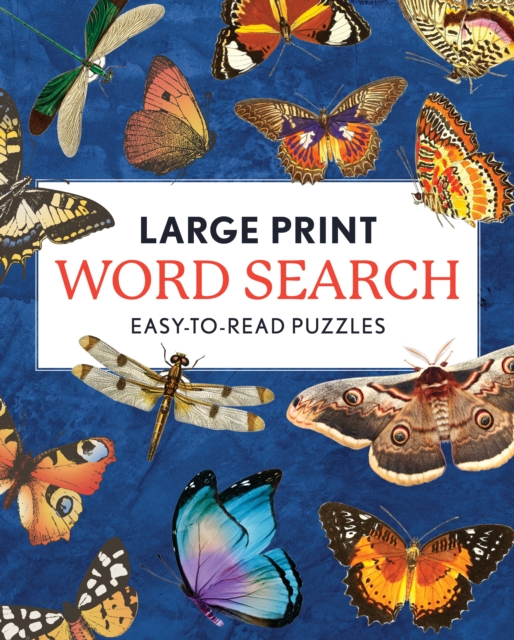 Coperta cărții 'Large Print Word Search -'