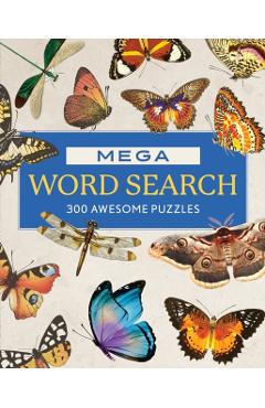 Coperta cărții 'Mega Word Search -'