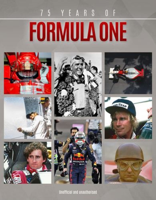 Coperta cărții '75 Years of Formula One - Iain Spragg'