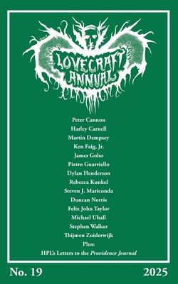 Lovecraft Annual No. 19 (2025) - S. T. Joshi
