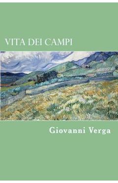Coperta cărții 'Vita dei campi - Giovanni Verga'