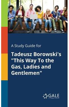 Coperta cărții 'A Study Guide for Tadeusz Borowski's 