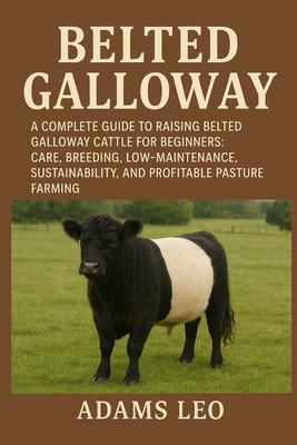 Belted Galloway: A Complete Guide To Raising Belted Galloway Cattle For Beginners: Care, Breeding, Low- Maintenance, Sustainability, And Profitable Pa - Adams Leo