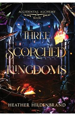 Coperta cărții 'Three Scorched Kingdoms - Heather Hildenbrand'