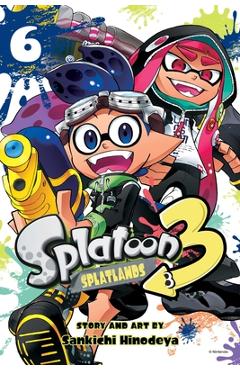 Coperta cărții 'Splatoon 3: Splatlands, Vol. 6 - Sankichi Hinodeya'