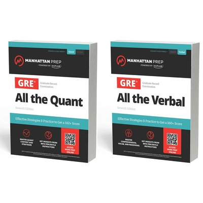 All the GRE: Effective Strategies & Practice from 99th Percentile Instructors -