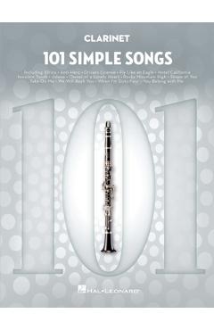 Coperta cărții '101 Simple Songs for Clarinet -'