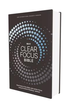 Poza produsului Nirv, Clear Focus Bible, Hardcover, Charcoal/Blue: Read More of the Bible with Better Focus - 