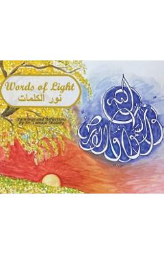 Coperta cărții 'Words of Light - Lamaat Shalaby'