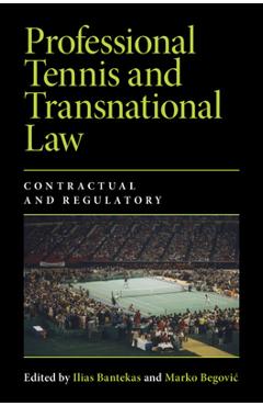 Coperta cărții 'Professional Tennis and Transnational Law - Ilias Bantekas'