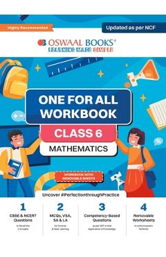 Poza produsului Oswaal NCERT & CBSE One For All Workbook Mathematics Class 6 Updated As Per NCF MCQ's VSA SA LA For Latest Exam - 