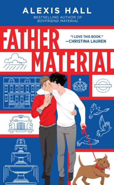 Coperta cărții 'Father Material - Alexis Hall'