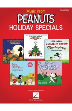 Poza produsului Music from Peanuts Holiday Specials: 20 Selections from Five Peanuts Holiday Specials Arranged for Piano Solo or Piano with Voice - Vince Guaraldi