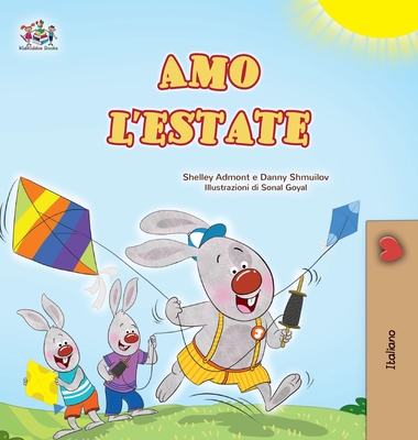 I Love Summer (Italian Children's Book) - Shelley Admont