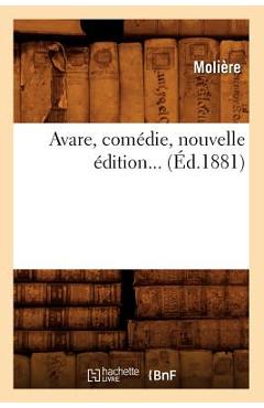 Poza produsului L'Avare, Comédie (Éd.1881) - 