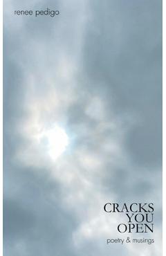 Coperta cărții 'Cracks You Open: poetry & musings - Renee Pedigo'