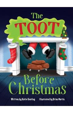 Coperta cărții 'The Toot Before Christmas - Katie Keating'