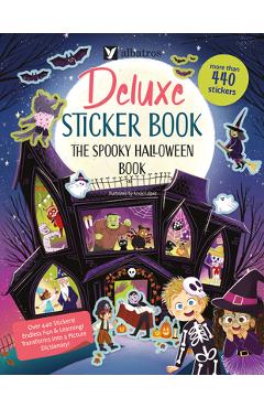Poza produsului Deluxe Sticker Book: The Spooky Halloween Book - Jana Sedlackova