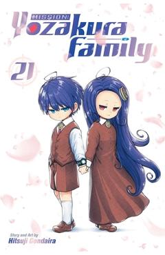 Coperta cărții 'Mission: Yozakura Family, Vol. 21 - Hitsuji Gondaira'