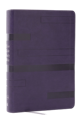 Color Code Study Bible, Revealing God's Truth Color by Color (Nkjv, Purple Leathersoft, Red Letter, Thumb Indexed) -