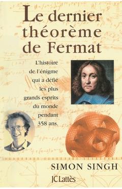 Coperta cărții 'Le dernier théorème de Fermat - Simon Singh'
