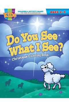 Poza produsului Do You See What I See?: Christmas Coloring & Activity Book - 