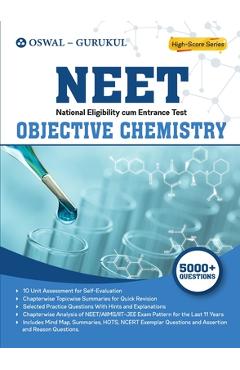 Coperta cărții 'Objective Chemistry: NEET Examination -'