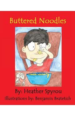 Coperta cărții 'Buttered Noodles - Benjamin Bratetich'