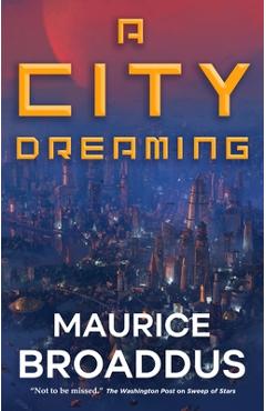 Coperta cărții 'A City Dreaming - Maurice Broaddus'