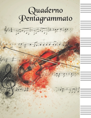 Quaderno Pentagrammato: Quaderno Di Musica Grande Contiene Sommario Per i Nomi Della Tua Musica Formmato A4 - Musicale Expert Libri