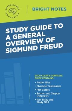 Poza produsului Study Guide to a General Overview of Sigmund Freud - 